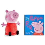 Peppa Pig Plush 12” Soft Stuffed Doll & Story Of Peppa Book Set New Kohl’s Gift New