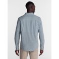 thumbnail image 3 of George Men's Poplin Shirt with Long Sleeves, Sizes S-3XL, LT-4XLT, 2XB-6XB, 3 of 5