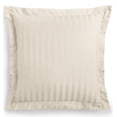 thumbnail image 2 of Charter Club Damask Stripe European Sham, 500 Thread Count 100% Pima Cotton-Natural, 2 of 3