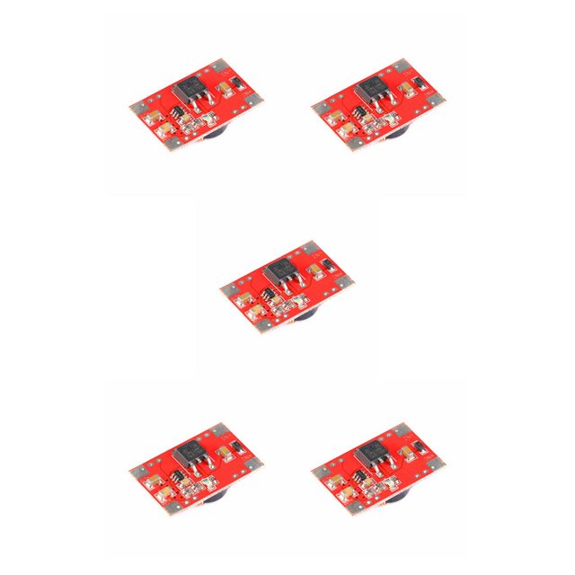 Eigraketly Copper Boost Converter Portable Replacement Professional Pre-drilled to Accessories Indicator Light 3V Module Industrial 5V Type2 NO2
