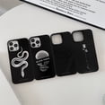 thumbnail image 3 of casetify Espejo De Letra Lateral BLVCK Funda Para iPhone 11 12 12Pro 12ProMAX 13 13Pro 13ProMAX 14Pro 14plus 14 Pro MAX De Apple, 3 of 4