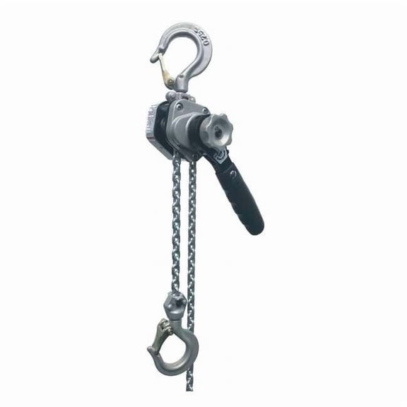 Lever Chain Hoist, 550 lb Load Capacity, 5 ft Hoist Lift, 13/16 in Hook Opening