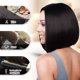 thumbnail image 2 of Peluca Bob real y natural Seitruly corta recta encantadora, 2 of 6