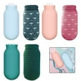 thumbnail image 4 of Versatile Silicone Hot Water Bottle: Microwave & Fridge Safe, With Knitted cover, 4 of 7