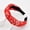 Red, variant on WIFKLSIIPG Wide Headbands Knot Turban Headband Elastic Hair Band Elastic Plain Fashion Hair Accessories for Women Girls