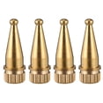 thumbnail image 1 of Miangastore 4Pcs Professional Speaker Copper Spikes Speaker Feet Shockproof Stand Base Stand, 1 of 8
