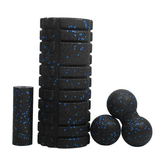 S SERENABLE Foam Roller Set Comfortable Portable Block for Home Gym Office Exercise A