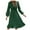 Green dresses, variant on Wycnly Dresses for Women 2024 Fall Fashion Elastic Waist Loose Flowy Ruffle Swing A Line Midi Dresses Polka Dot Print Long Sleeve V-Neck Knee-Length Formal Dresses for Women Green s