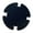 Thickened black, variant on Bass Kick Drum Mute Pads Light Weight Drumming Practice Pads Felt Bass Drum Silencers Pad Dampeners Easy to Use
