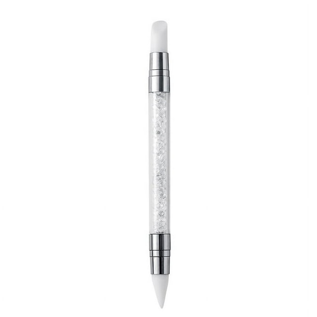 Bolígrafo de silicona para manicura, bolígrafo de prensa para calcomanías, bolígrafo para tallar, bolígrafo multifunción para repujado, pintura, espejo mágico, herramienta para polvos