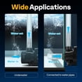 thumbnail image 4 of Bomba de agua VIVOHOME, 120 W, 4,6 m de altura, salida ajustable, 4 of 7