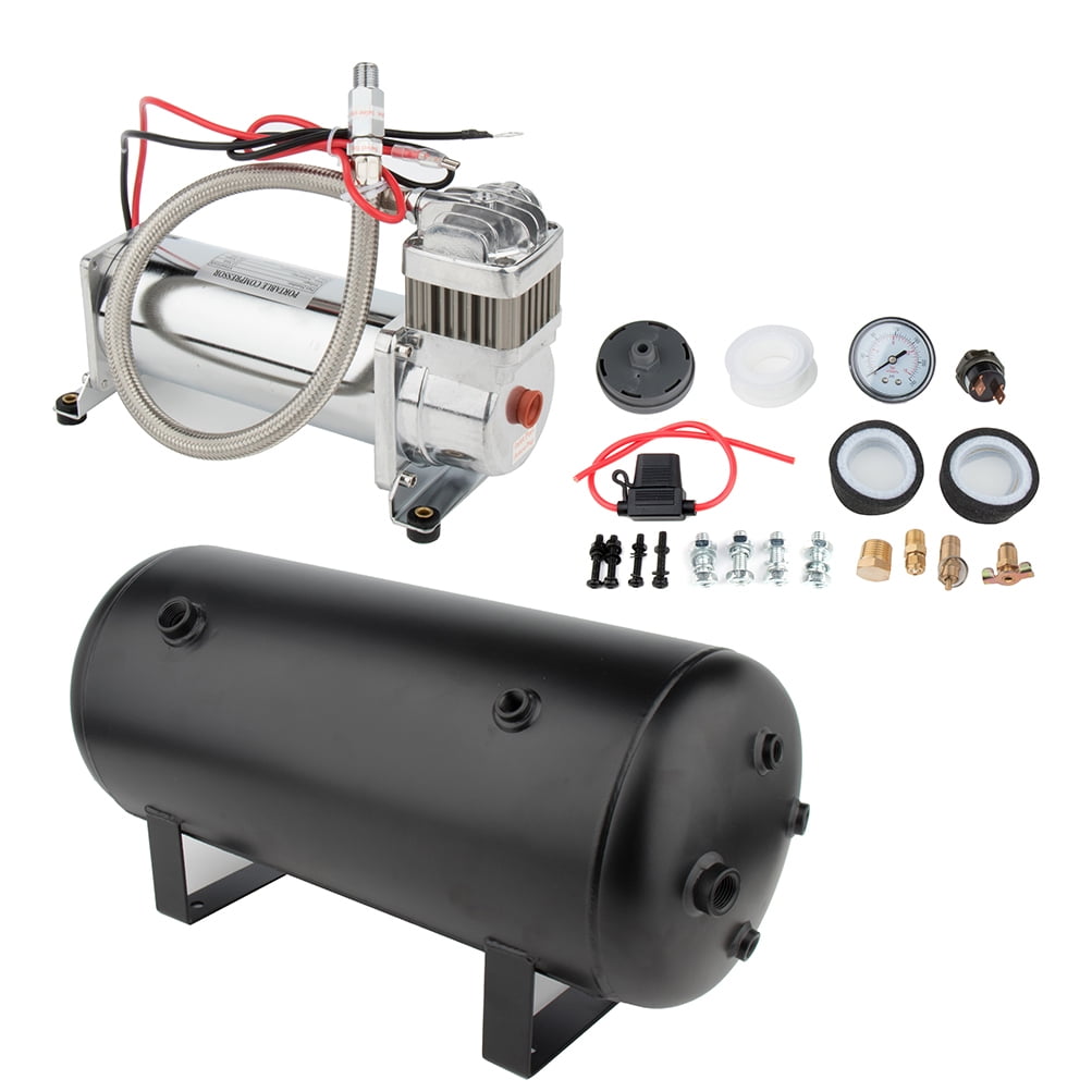 Train Horn Compressor&Tank Onboard Air Systemsfor Any 12V Vehicles