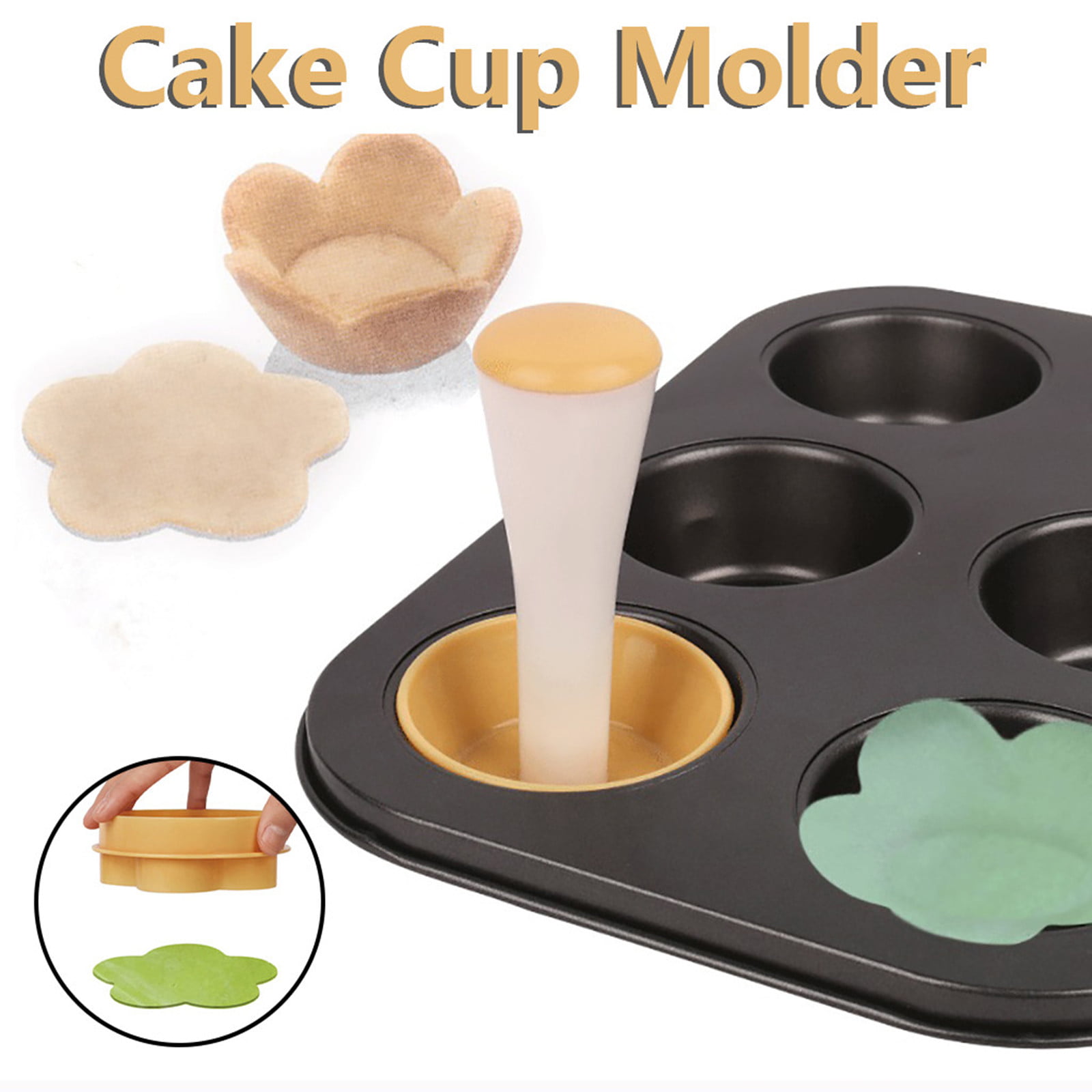 Anyren Cake Cup Mould Biscuits Mould Cake Baking Shaping Mold DIY Making Cake Cup For Family Gathering