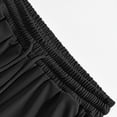 thumbnail image 6 of XINPING Black Pants Men Work Slim Fit Cargo Casual Pants Stretch Waist Athletic Pant for Workout, Jogging, Running, 6 of 9