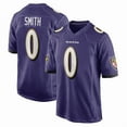 thumbnail image 1 of Maillot de Football Adulte Violet Baltimore Ravens 0 Ronald Smith -L, 1 of 2