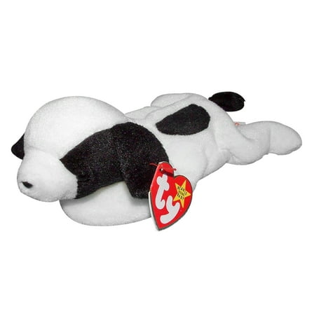 TY Beanie Baby - SPOT the Dog 8" Plush (BONUS ONE RANDOM TY ERASER)