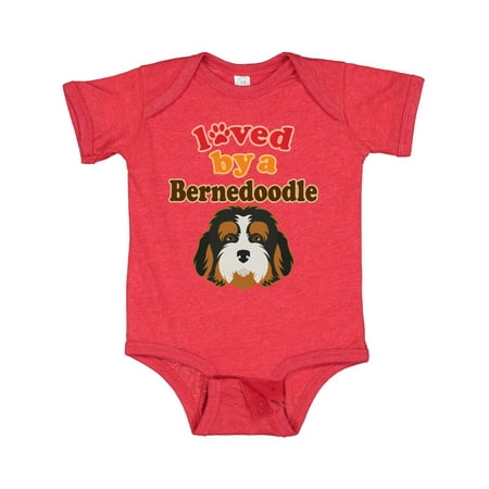 

Inktastic Bernedoodle Dog Lover Gift Baby Boy or Baby Girl Bodysuit