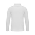 thumbnail image 2 of YIZYIF Kids Girls Long Sleeve Thermal Tops Mock Neck Pullover Base Layer Warm Undershirt White 5-6, 2 of 6