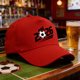 thumbnail image 3 of Gorra de béisbol de fútbol 2026 con gráfico de balón en llamas | Gorra ajustable con cierre a presión para hombres y mujeres, 3 of 5