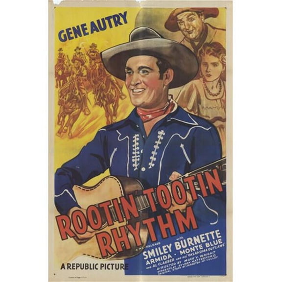 Posterazzi MOV293317 Rootin Tootin Rhythm Movie Poster - 11 x 17 in.