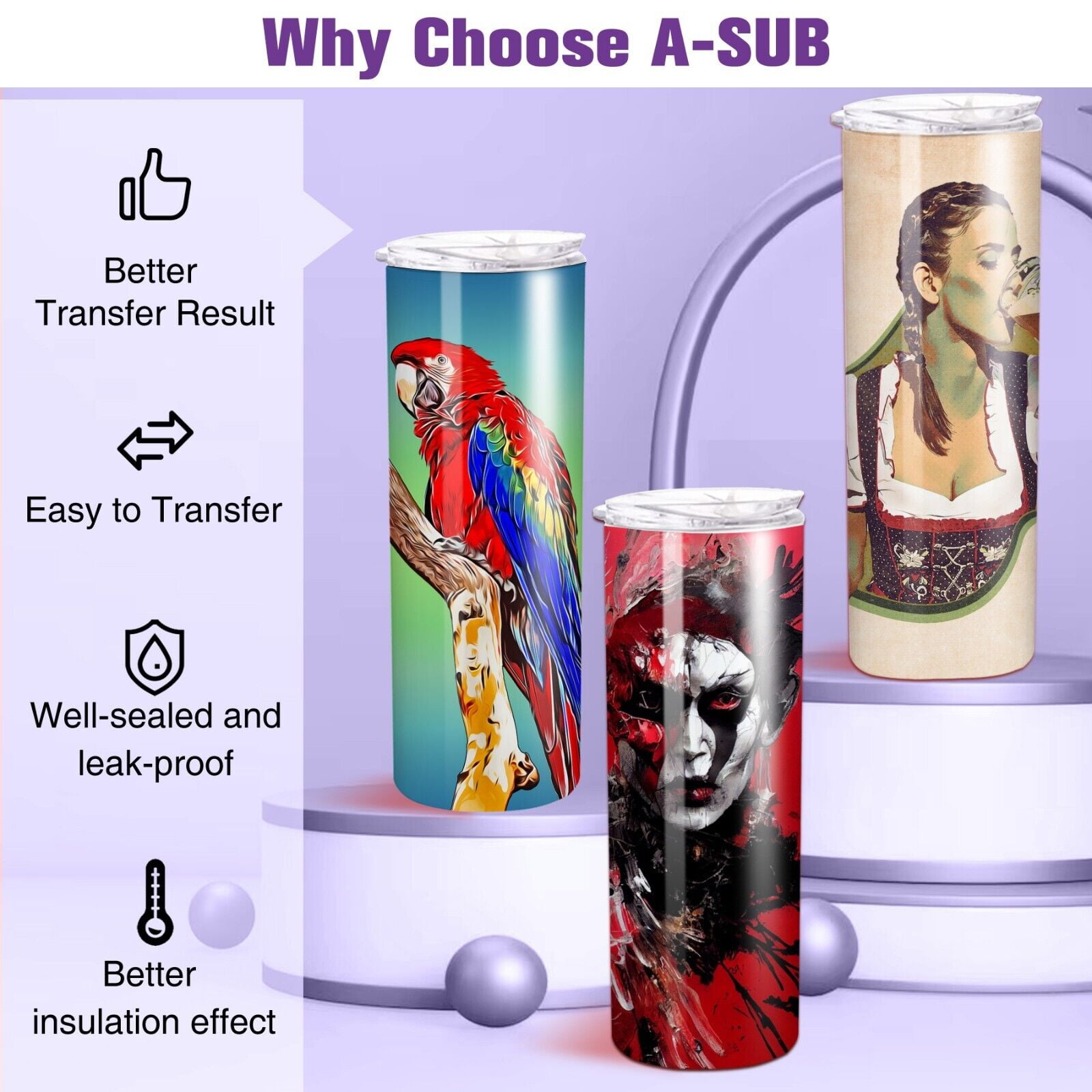 Sublimation Tumblers Bulk Skinny, Stainless Steel Double Wall Insulated  Straight Sublimation Blanks Tumbler, With Straws And Straw Brushes,  Halloween Gifts - Temu Germany