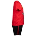 thumbnail image 6 of Hot Wheels Big Boys' Athletic 2-Piece T-Shirt and Shorts Set Hot Wheels Red, 6 of 7