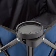 Gorilla Carts Collapsible Wagon Cart - 7 cu ft, 150 lb - Blue