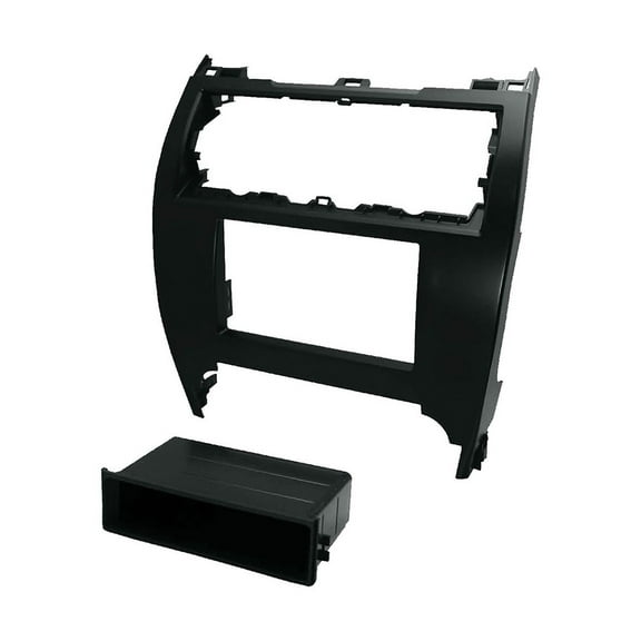 American International TOYK981 Dash Kit for 2012–2014 Toyota Camry, Double DIN Radio Installation Kit with Mounting Hardware