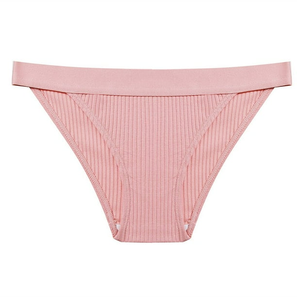TrowBridge-bragas de algodón a rayas para mujer, ropa interior transpirable, lencería Sexy, cómoda, deportiva