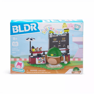 Squishmallows Avery’s Ball Game Building Set - 121pc