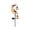 Solar Santa Moon Ground Stake Light-D A3, variant on Santa's Moonlight Lantern Solar Garden Stake, Waterproof Solar Pathway Lights for Outdoor Garden, Dusk to Dawn Solar Powered Light for Yard Patio (D)