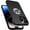 Black, variant on For Apple iPhone 15 Pro Max Heavy Duty with Built in Ring Case, Kickstand Rugged Phone Cover Magnetic Car Mount Compatible - Black