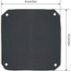 thumbnail image 2 of 2 fundas de aire acondicionado para unidades exteriores, cubiertas de aire acondicionado cuadradas superiores, sello para exteriores, cubierta de aire acondicionado central negra, defensor d, 2 of 5