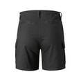 thumbnail image 3 of Aayomet Workout Shorts Men Mens Casual Shorts - Cotton Drawstring Summer Beach Stretch Twill Chino Golf Shorts,Black XXL, 3 of 4