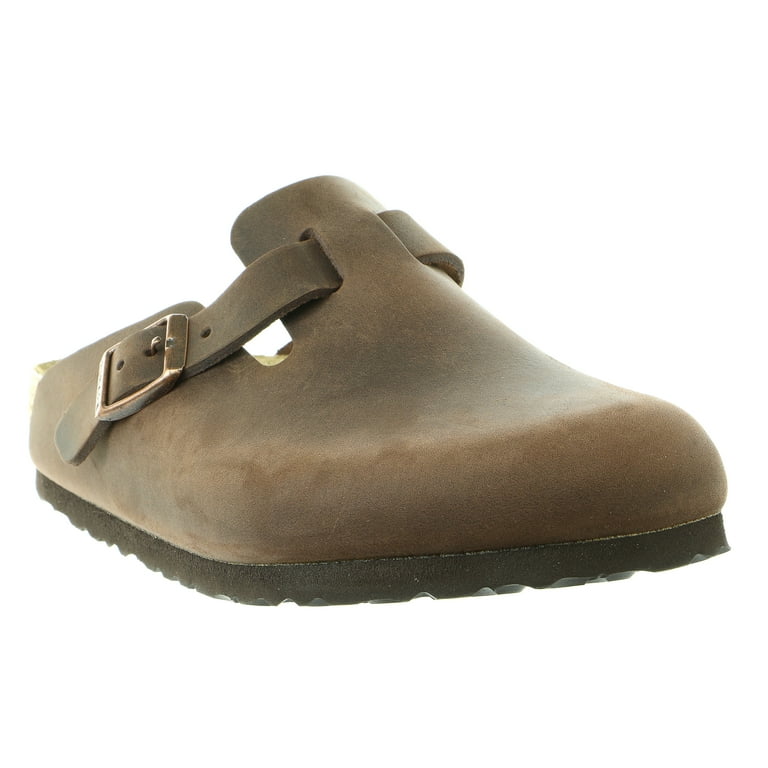 靴 BIRKENSTOCK Boston Oiled Leather 26cm Birkenstock Boston Oiled Leather Clog with Cork Footbed and