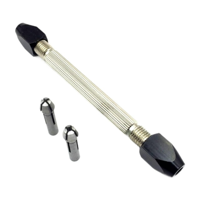 Tornillo de banco Taladro de mano Reloj Tornillo de banco de mano Ligero Multifuncional Mantenimiento Rotación doble cuadrado