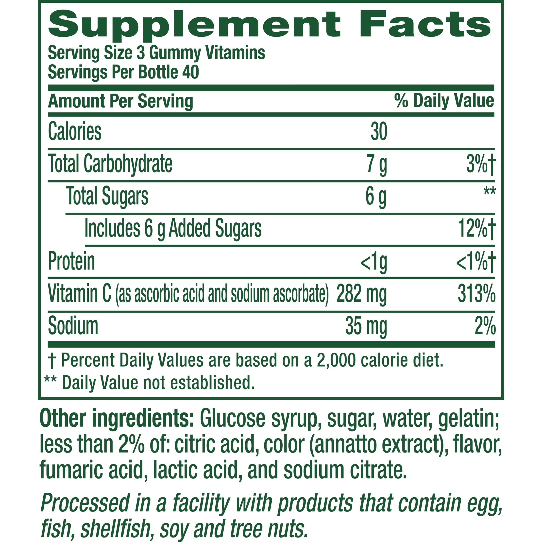 vitafusion Power C Gummy Immune Support* with vitamin C, Delicious Orange Flavor, 2x120ct Twin Pack (80 day supply), from Americas Number One Gummy Vitamin Brand