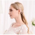 thumbnail image 4 of Crystal Wedding Headband Nupcial Headpiece Hair Jewelry para novias y damas de honor Silver, 4 of 5