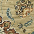 thumbnail image 2 of Oriental Weavers Francesca Area Rug - FR05D - 3'3" x 5' - in Tan/ Multi - Vintage Inspired, Stain Resistant, Family and Pet Friendly , Entrway, Bedroom Rug, 2 of 4