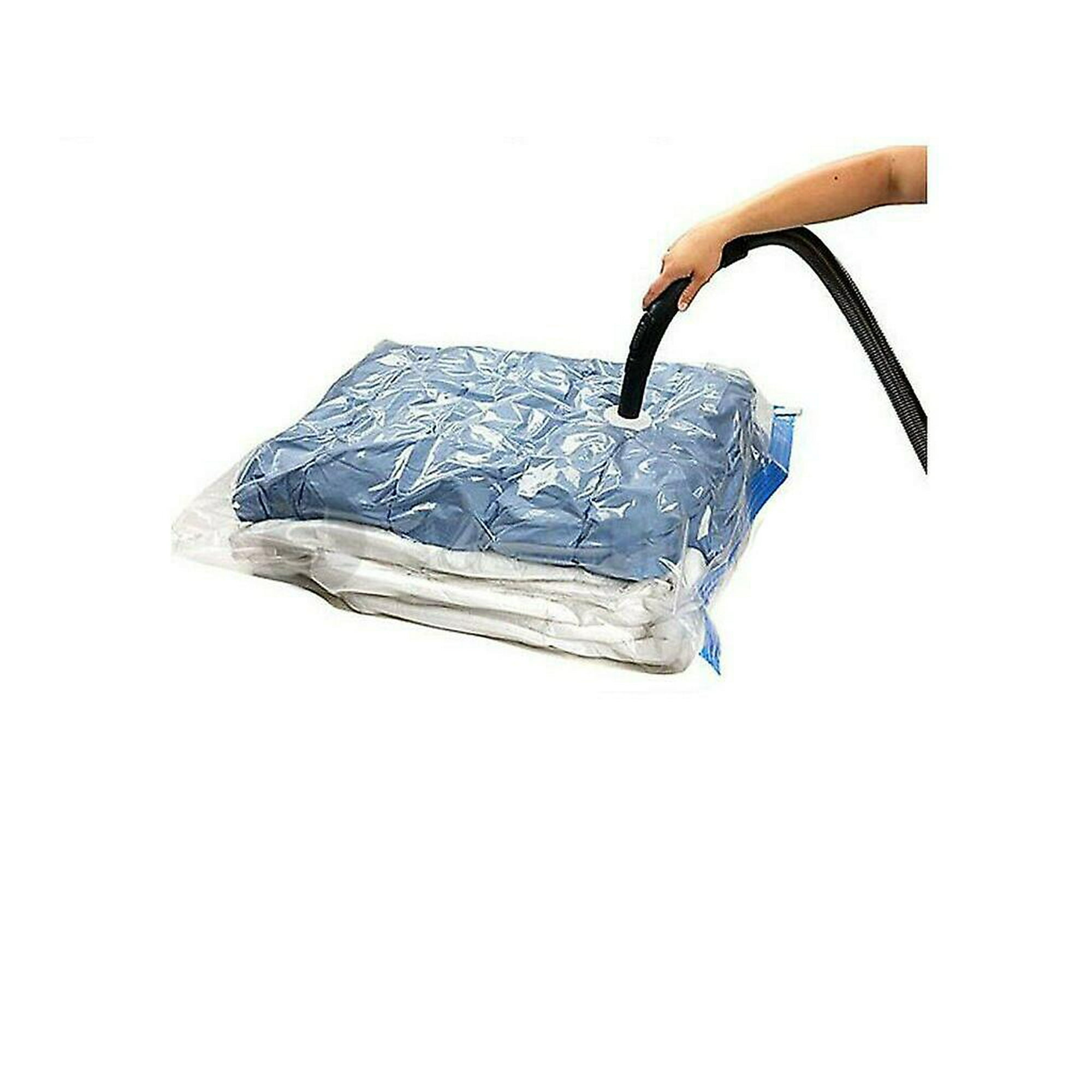 8 X LARGE SPACE SAVING STORAGE VACUUM BAGS CLOTHES BEDDING ORGANISER UNDER  BED