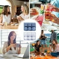 2024 Clearance Ice Cubes Mould Large Ice Cube Trays For Portable Ice