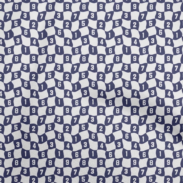 oneOone Velvet Blue Fabric Sports Sewing Craft Projects Fabric Prints By Yard 58 Inch Wide