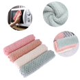 thumbnail image 4 of 1/3PCS Glass Window Absorbent Kitchen Supplies Microfiber Cleaning Cloth Cleaning Rags Washing Towel Dishcloth GREEN 1PC, 4 of 8
