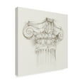 thumbnail image 2 of Trademark Fine Art 'Column Schematic II' Canvas Art by Ethan Harper, 2 of 4
