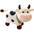 thumbnail image 3 of Cartoon Cute Cow Plush Toy Soft Animal Cattle Plush Toy Kawaii Cotton Animal Plush Doll Filled Home Decoration, 3 of 9