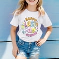 thumbnail image 2 of T-Shirt Graphique à Manches Courtes pour Enfants Garçons Filles Confortable Décontracté Col Rond Tee Tout-Petit Enfants Haut d'Été, 2 of 4