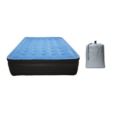 Embark Queen Air Mattress Single Height No Pump With Carrying Bag for sale online 