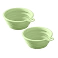 thumbnail image 2 of Silicone Collapsible Dog Bowls & Cat Bowls, Denbek Portable Travel Bowls, Foldable Food Water Feeding Dishes for Dogs Cats, 2 of 5