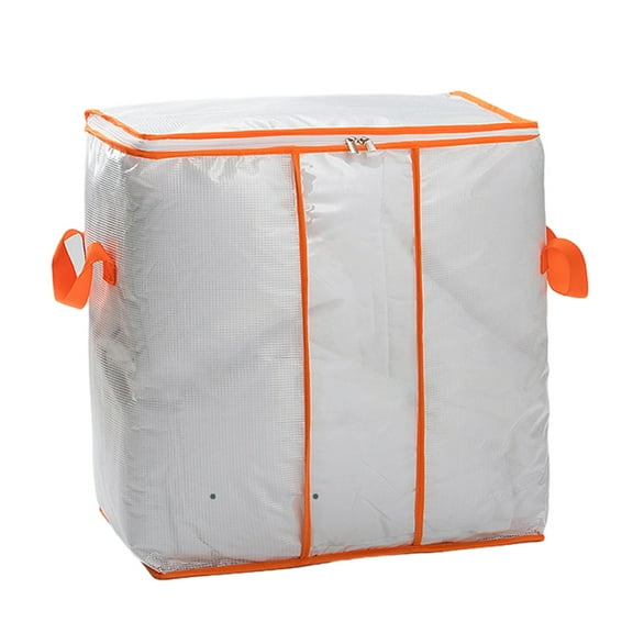 Btomtd Comforter Storage Bag,Clothing Storage Bags,Clothing Storage Bags With Handle And Zipper, Travel Moving Bags For Small Clothes Throw Pillows Quilts