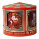 thumbnail image 1 of Caja de almacenamiento de música navideña, contenedor decorativo de escritorio, multifuncional y de primera calidad Casa de Navidad, 1 of 9